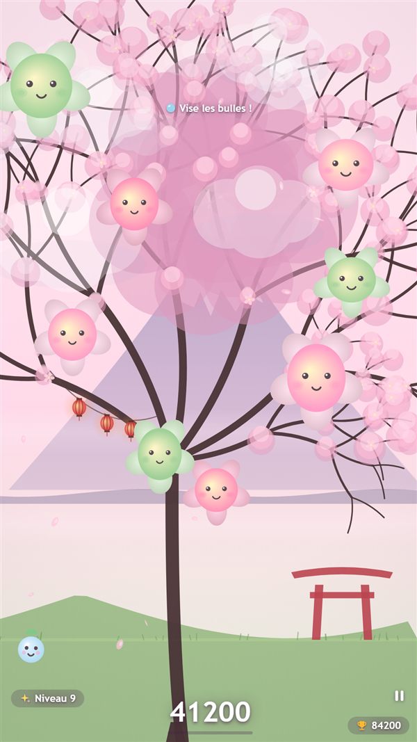 Aperçu de Bubble Pop : le jardin sakura